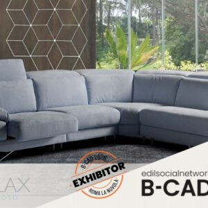 Mirarelax a B-CAD Expo 2026: artigianalità, comfort e benessere per l’abitare contemporaneo