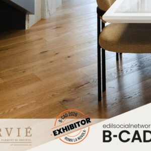 Orvié porta a B-CAD Expo 2026 l’eccellenza del parquet artigianale Made in Italy