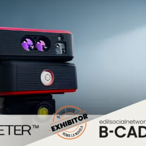 THE METER a B-CAD Expo 2026 con soluzioni innovative per il rilievo rapido e la progettazione digitale