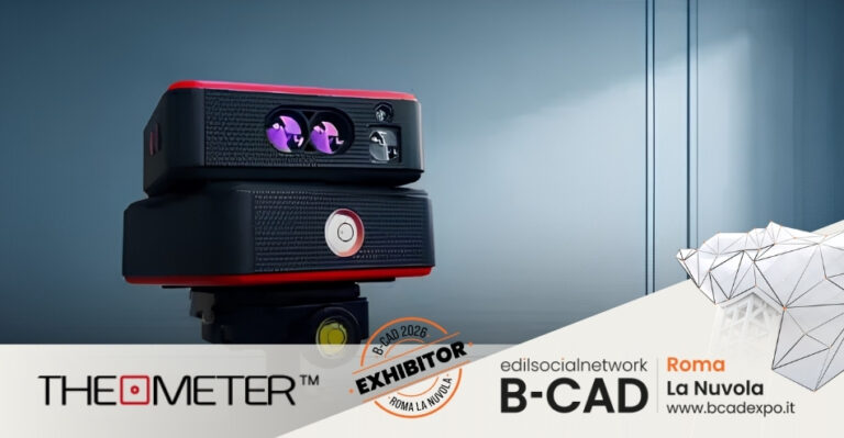 THE METER a B-CAD Expo 2026 con soluzioni innovative per il rilievo rapido e la progettazione digitale