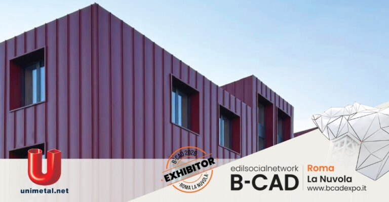 Unimetal presenta a B-CAD Expo 2026 soluzioni innovative per coperture e facciate ad alte prestazioni