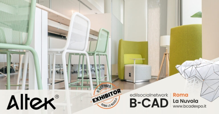 Altek Italia Design presenta a B-CAD Expo 2026 soluzioni d’arredo su misura per il contract e l’interior design