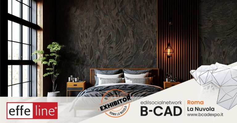 Frasca Carte da Parati presenta a B-CAD Expo 2026 le collezioni EFFELINE per l’interior design contemporaneo