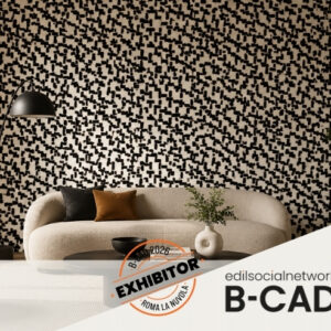 Enzo Cancelli presenta a B-CAD Expo 2026 una nuova visione del rivestimento murale tessile
