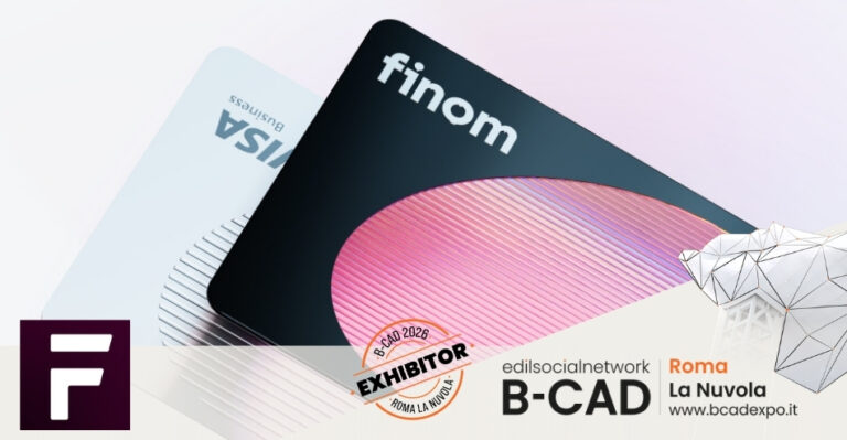 Finom presenta a B-CAD Expo 2026 la piattaforma finanziaria digitale per imprese e professionisti