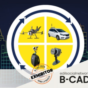 Lidaretto presenta a B-CAD Expo 2026 il sistema LiDAR mobile per il rilievo 3D senza limiti