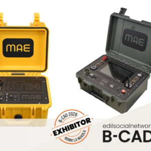 MAE Advanced Geophysics Instruments presenta a B-CAD Expo 2026 tecnologie avanzate per le indagini geofisiche e la diagnostica strutturale