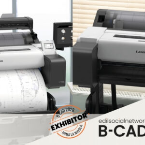 Tecnica a B-CAD Expo 2026 con le sue soluzioni professionali per la stampa tecnica e la gestione documentale