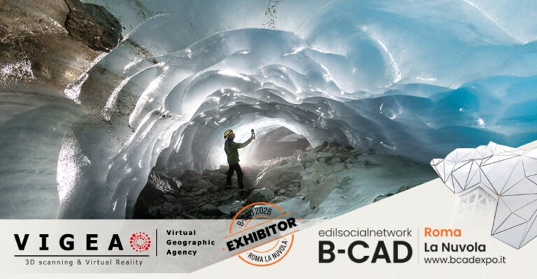 VIGEA presenta a B-CAD Expo 2026 tecnologie avanzate per il rilievo 3D e la digitalizzazione del territorio