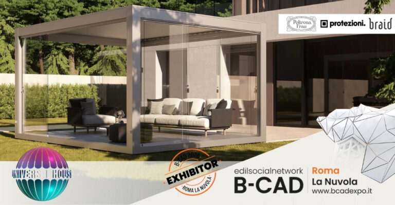 Universal House approda a B-CAD 2026: outdoor design tra eleganza, materiali d’eccellenza e visione contemporanea
