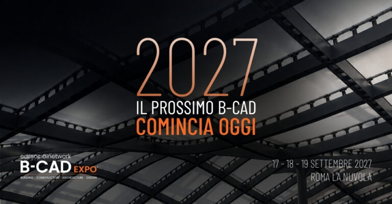 B-CAD 2027. Building the future, connecting the world.
